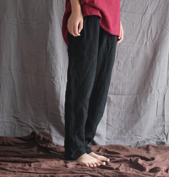 Cotton And Linen Pants | Zen - Image 7