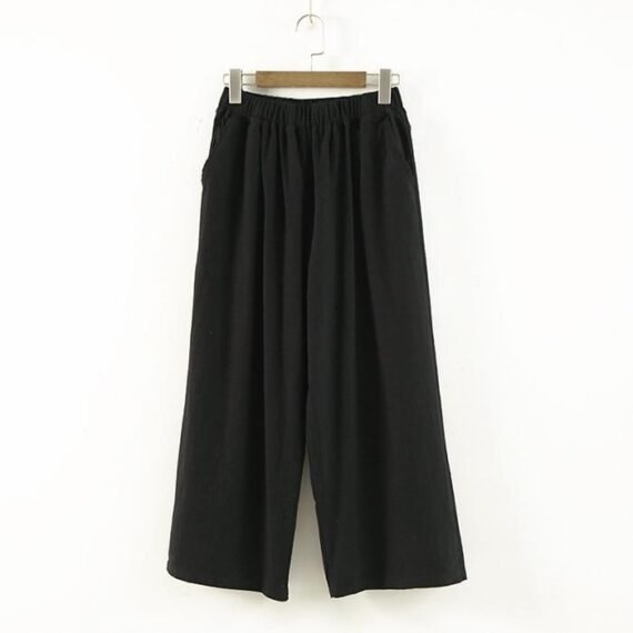 3/4 Length Cotton Linen Pants  | Zen - Image 6