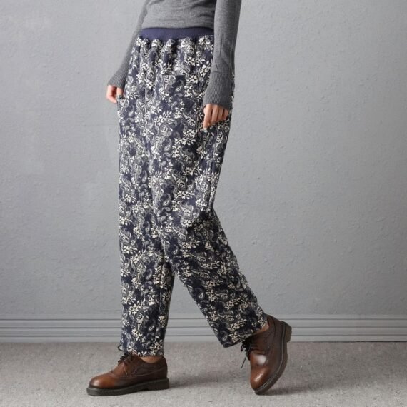 Paisley Pattern Vintage Pants - Image 3