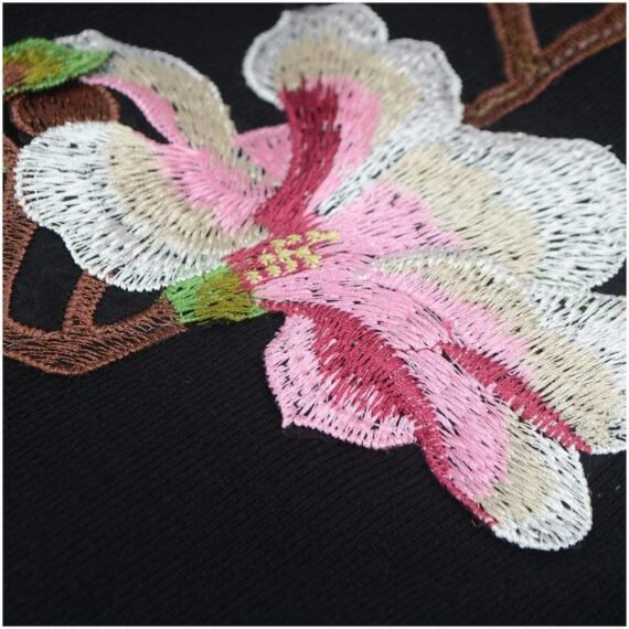 Floral Embroidered Cardigan - Image 7