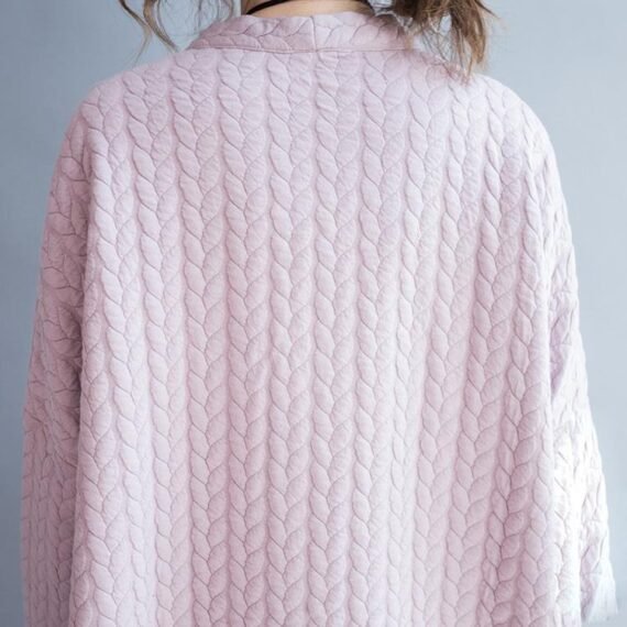 Vintage Pink Long Cardigan - Image 4