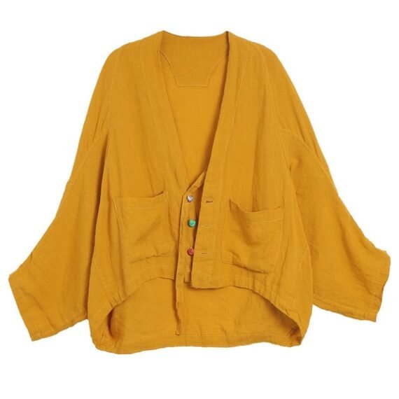 Oversized Button Down Cardigan - Image 6