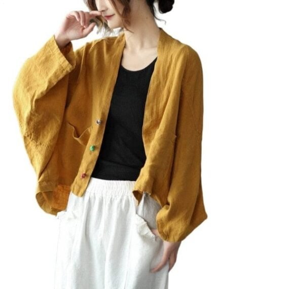 Oversized Button Down Cardigan - Image 2