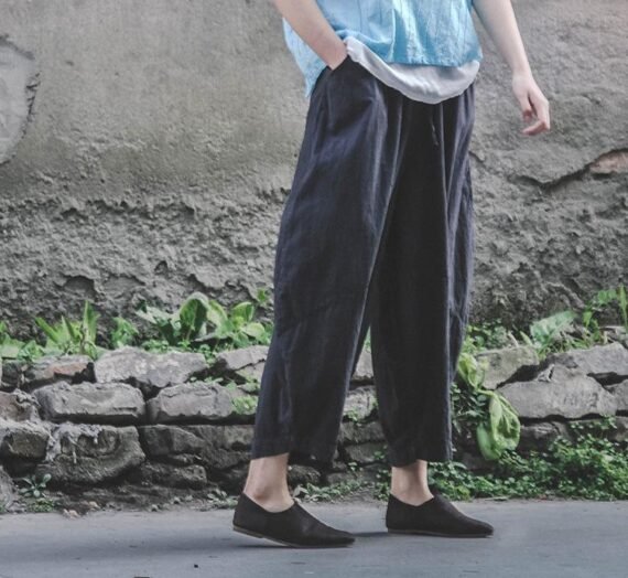 Casual Zen Linen Pants | Lotus - Image 6