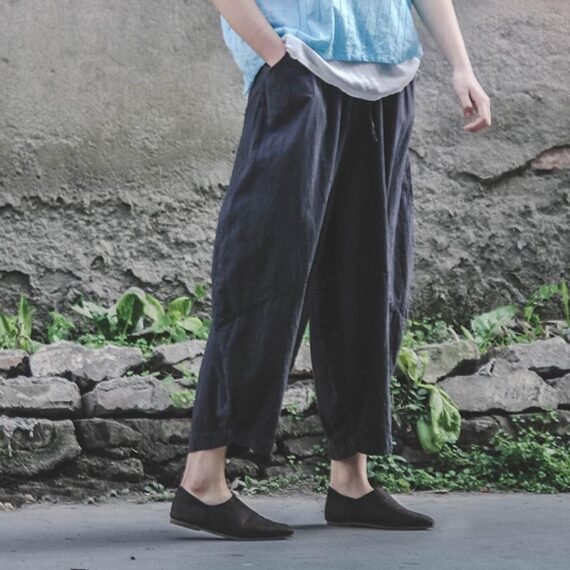 Casual Zen Linen Pants | Lotus - Image 5