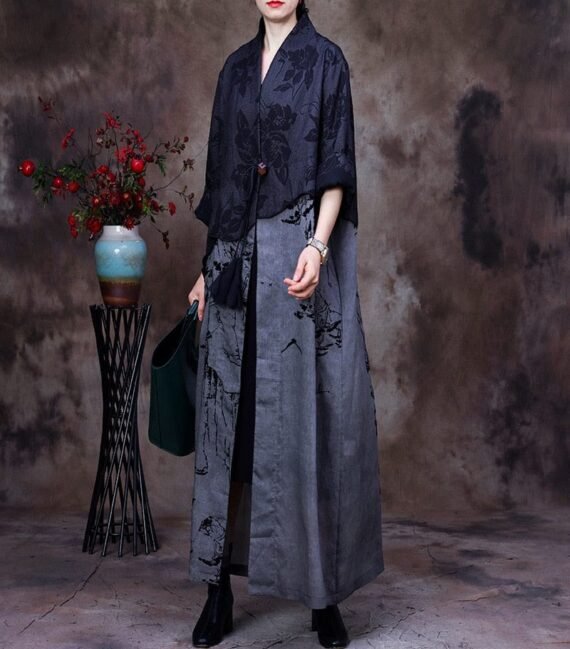 Cecilia Elegant Cotton Trench Coat | Nirvana - Image 2