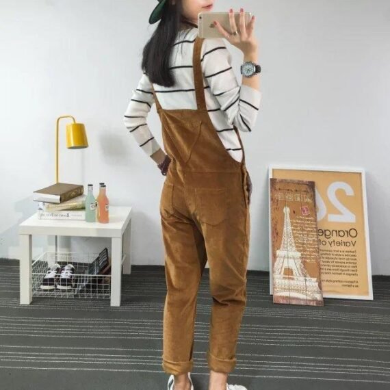 Corduroy 90s Overalls - Image 3