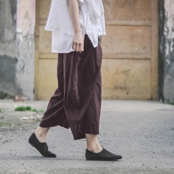 Casual Zen Linen Pants | Lotus - Image 8