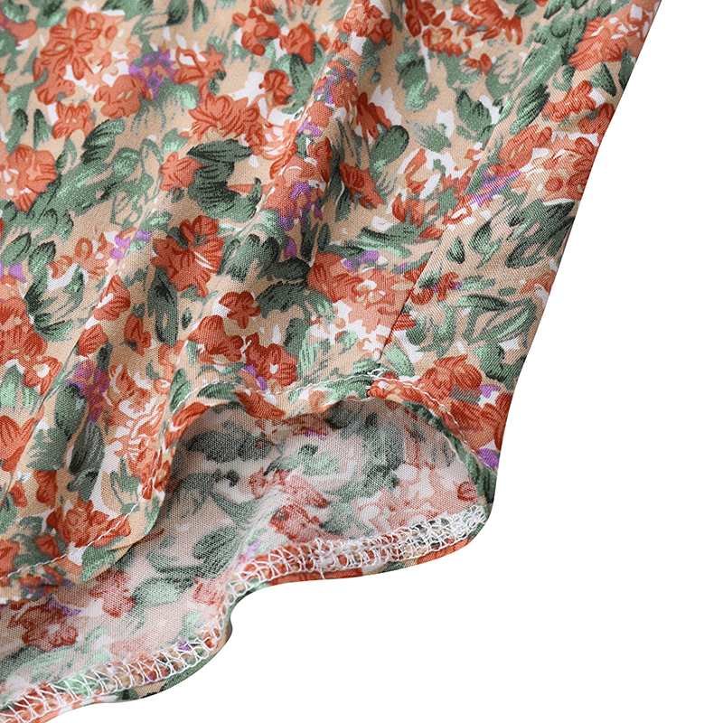 Boho Floral Print Plus Size Sundress - Image 3