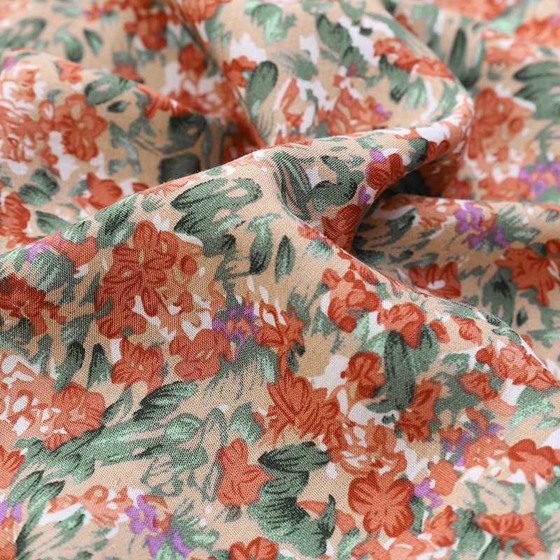 Boho Floral Print Plus Size Sundress - Image 4