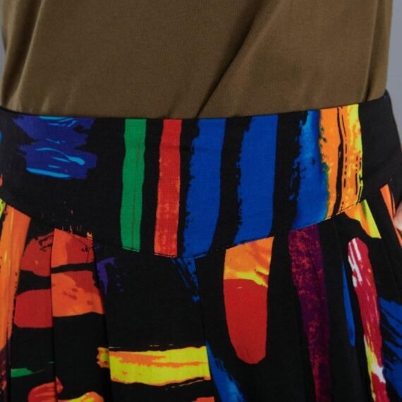 Abstract Art Colorful Harem Pants - Image 4