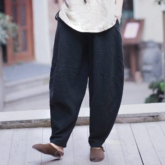 Boyfriend Cotton Linen Pants  | Zen - Image 6