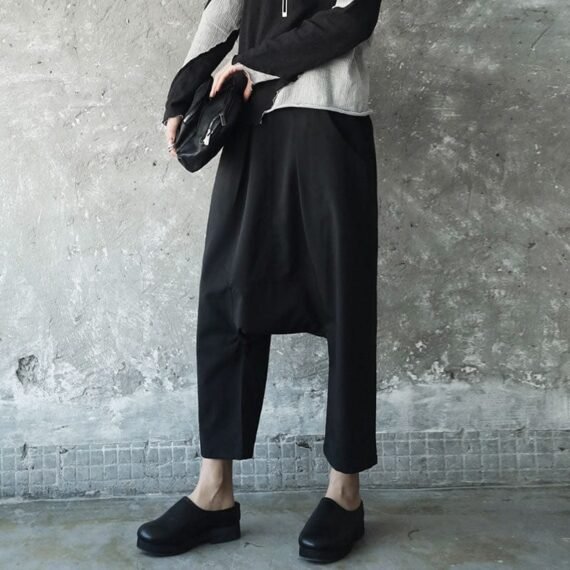 High Waist Black Harem Pants | Millennials - Image 2