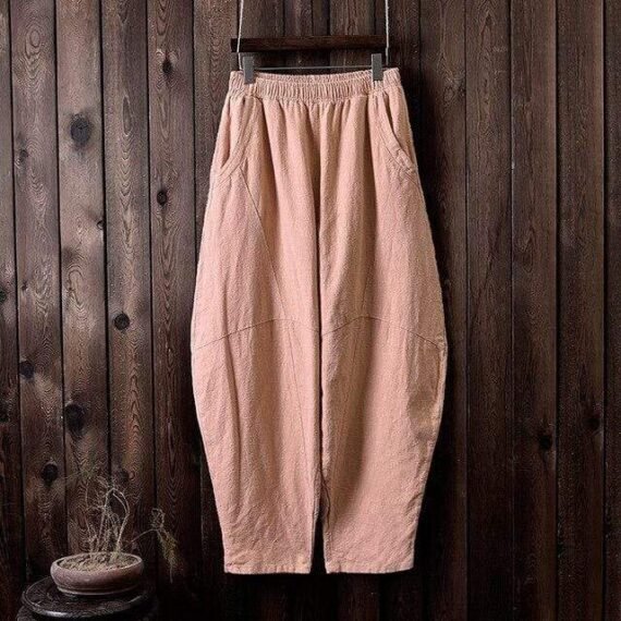 Wide Leg Linen Harem Pants | Zen - Image 6