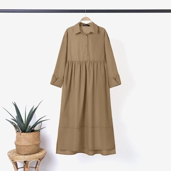 Plus Size Oversized Shirt Dress - Image 9