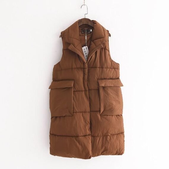 Karleena Sleeveless Puffer Vest - Image 4