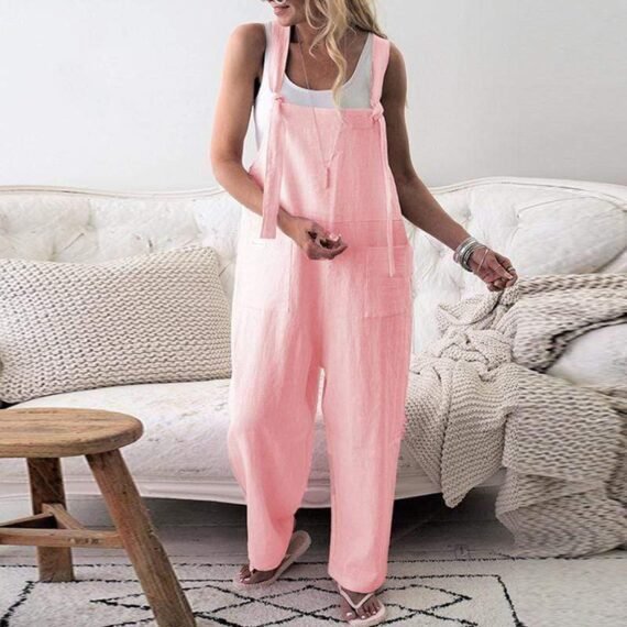 Loose Vintage Plus Size Overall - Image 4