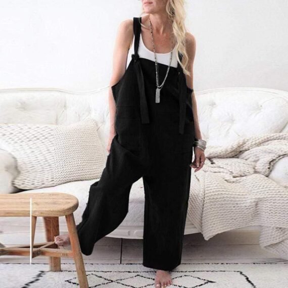 Loose Vintage Plus Size Overall - Image 2