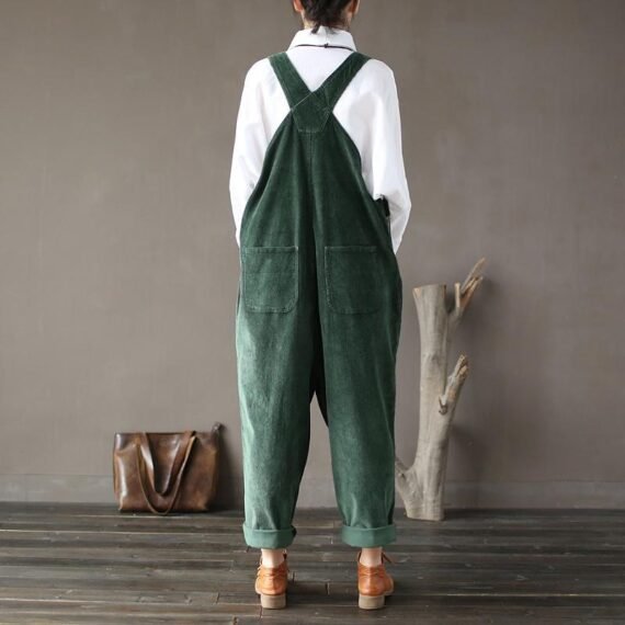 Green Corduroy Overall - Image 4