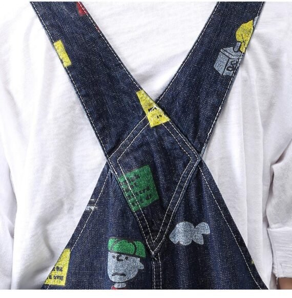 Charlie Brown and Snoopy 90’s Denim Overalls - Image 9