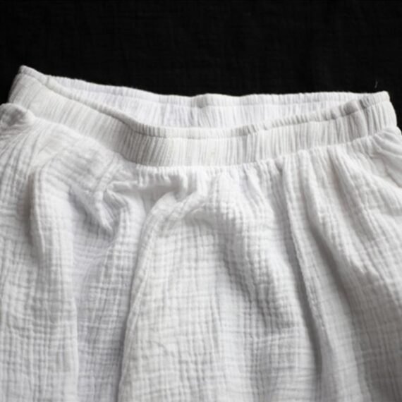 White Linen Palazzo Pants  | Zen - Image 3