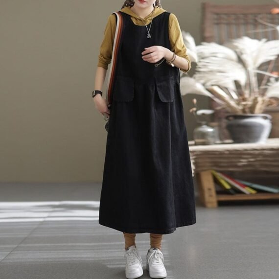 Anita Vintage Overall Dress - Image 10