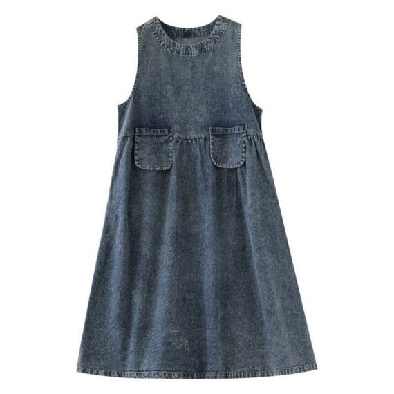 Anita Vintage Overall Dress - Image 6