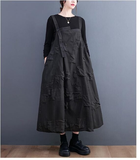 Temperament Loose Overall Dress - Image 2