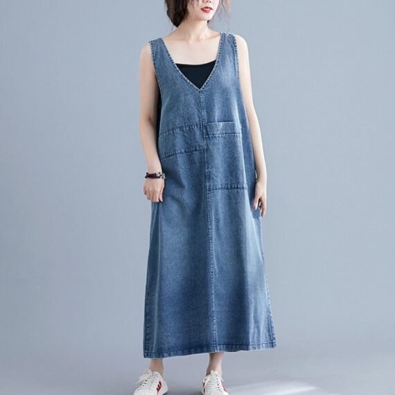 Destiny Plus Size Overall Dress - Image 2