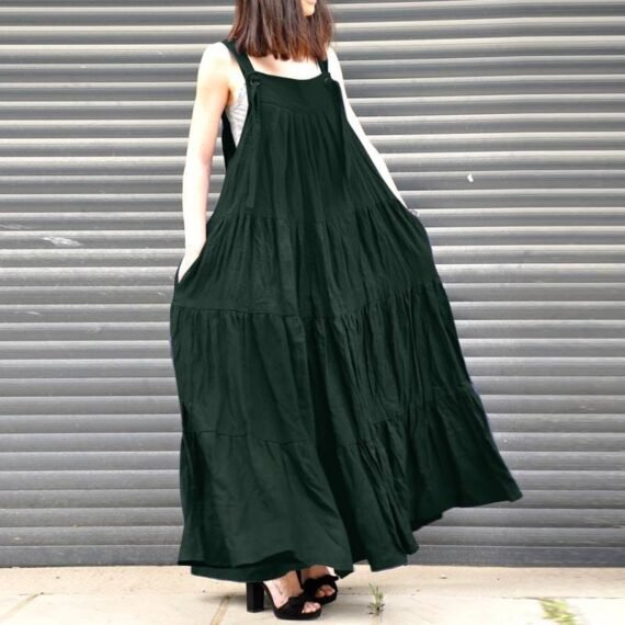 No Problemo Vintage Overall Dress - Image 2