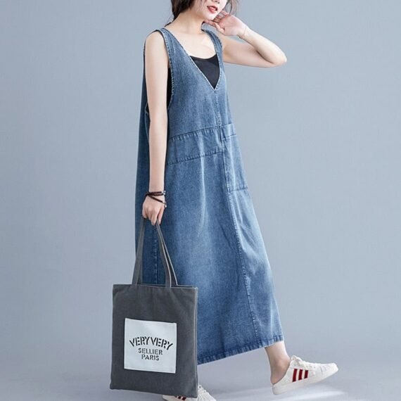 Destiny Plus Size Overall Dress - Image 3