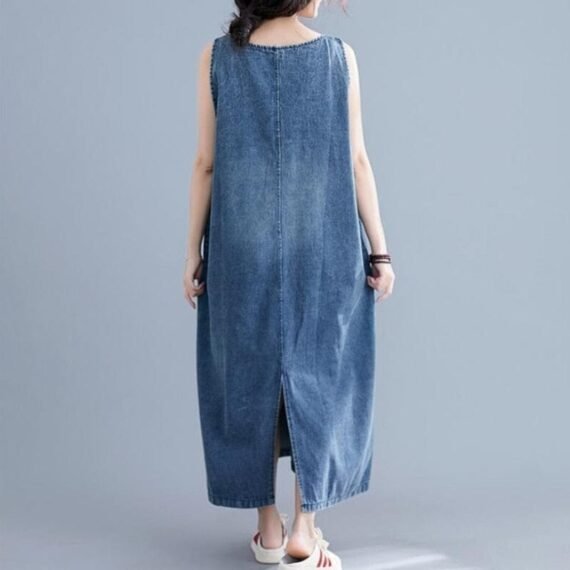 Destiny Plus Size Overall Dress - Image 6