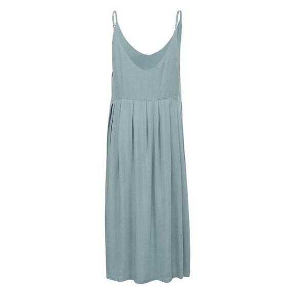 Soak Up The Sun Cotton Overall Dress Midi - Image 5