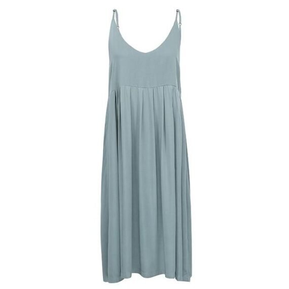 Soak Up The Sun Cotton Overall Dress Midi - Image 4