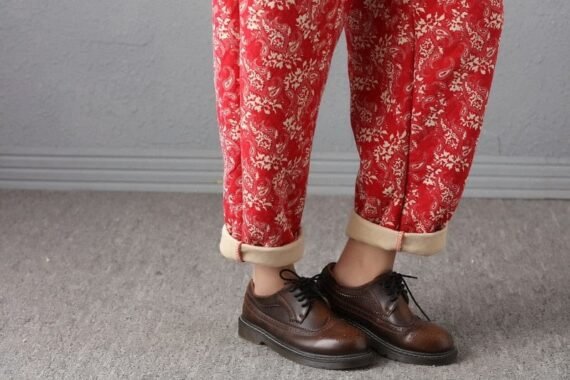 Paisley Pattern Vintage Pants - Image 7