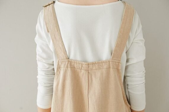 Patchwork Oversized Denim Overall - Image 3