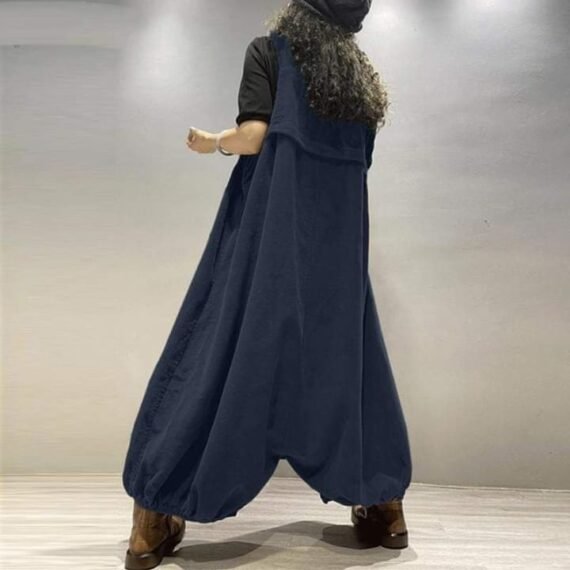 Plus Size Wide Leg Loose Overall - Image 2