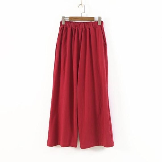 3/4 Length Cotton Linen Pants  | Zen - Image 3