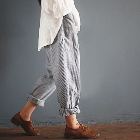 Vintage Striped Trousers | Zen - Image 4