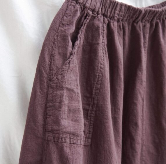 Vintage Cotton Ruffle Skirt | Lotus - Image 7