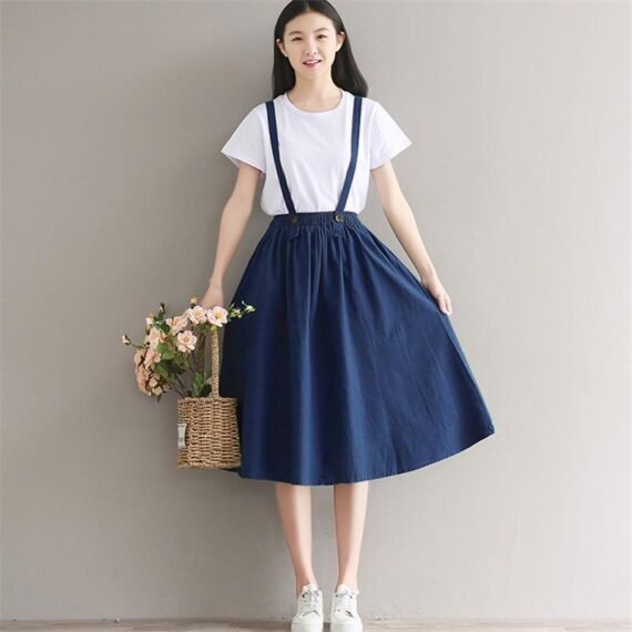 Spaghetti Straps Tutu Overall Skirt - Image 7