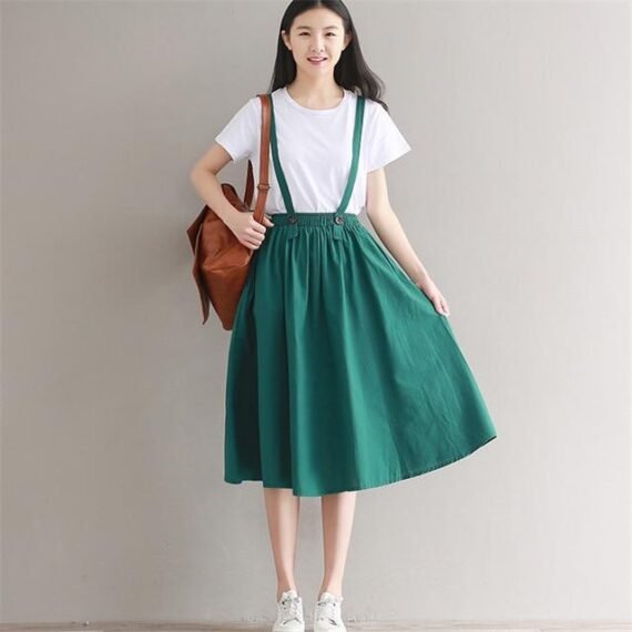 Spaghetti Straps Tutu Overall Skirt - Image 2