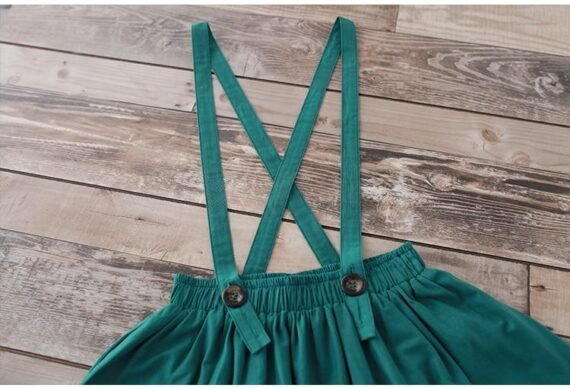 Spaghetti Straps Tutu Overall Skirt - Image 3