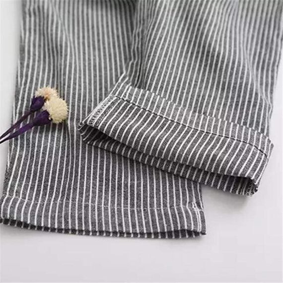 Striped Cotton Linen Pants  | Zen - Image 9