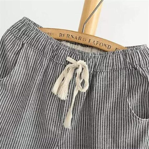 Striped Cotton Linen Pants  | Zen - Image 6