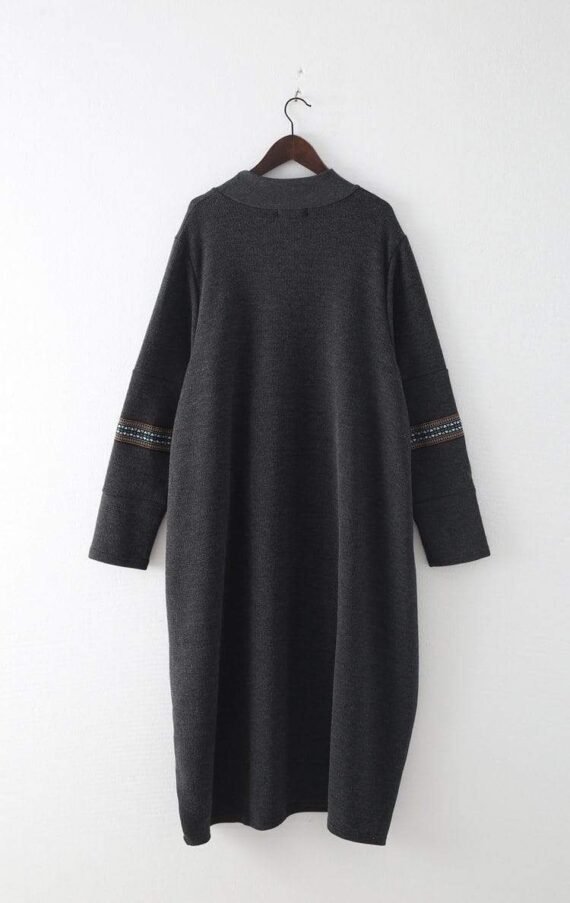 Turtleneck Maxi Sweater Dress - Image 11