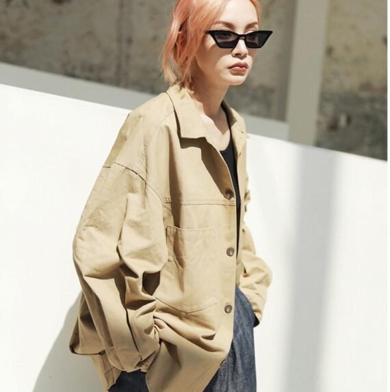 Unisex Oversized Vintage Jacket | Millennials - Image 2