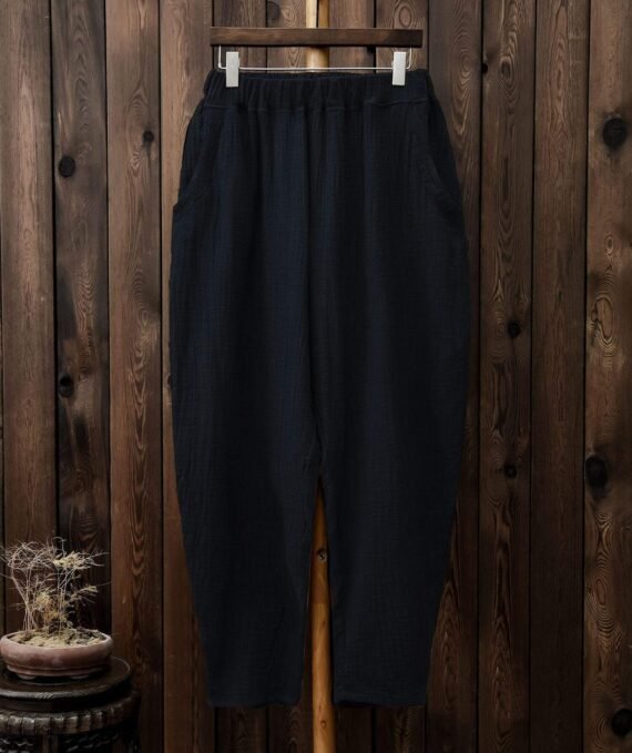 Vintage Pleated Linen Pants  | Zen - Image 8