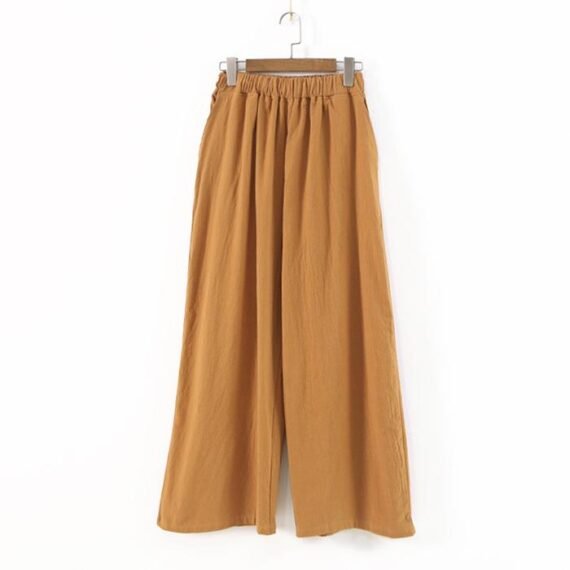 3/4 Length Cotton Linen Pants  | Zen - Image 5