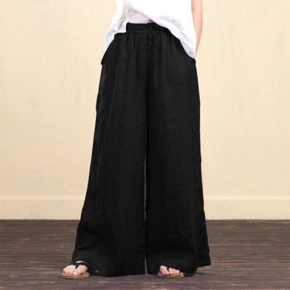 Sheeba Wide Leg Palazzo Pants - Image 2